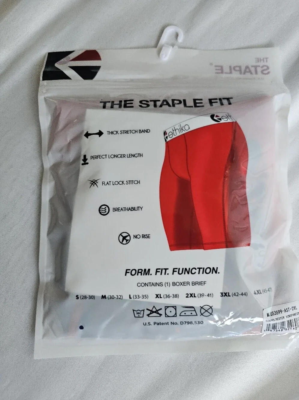 Ethika The Staple Boxer Briefs - Fire & Panther Graphic - Size 2XL (NWT)